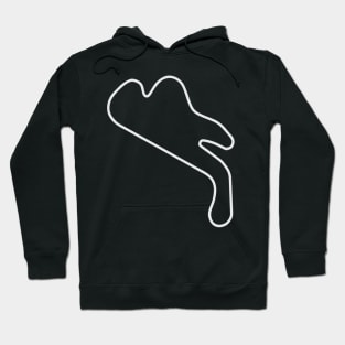 Philip Island Grand Prix Circuit [outline] Hoodie